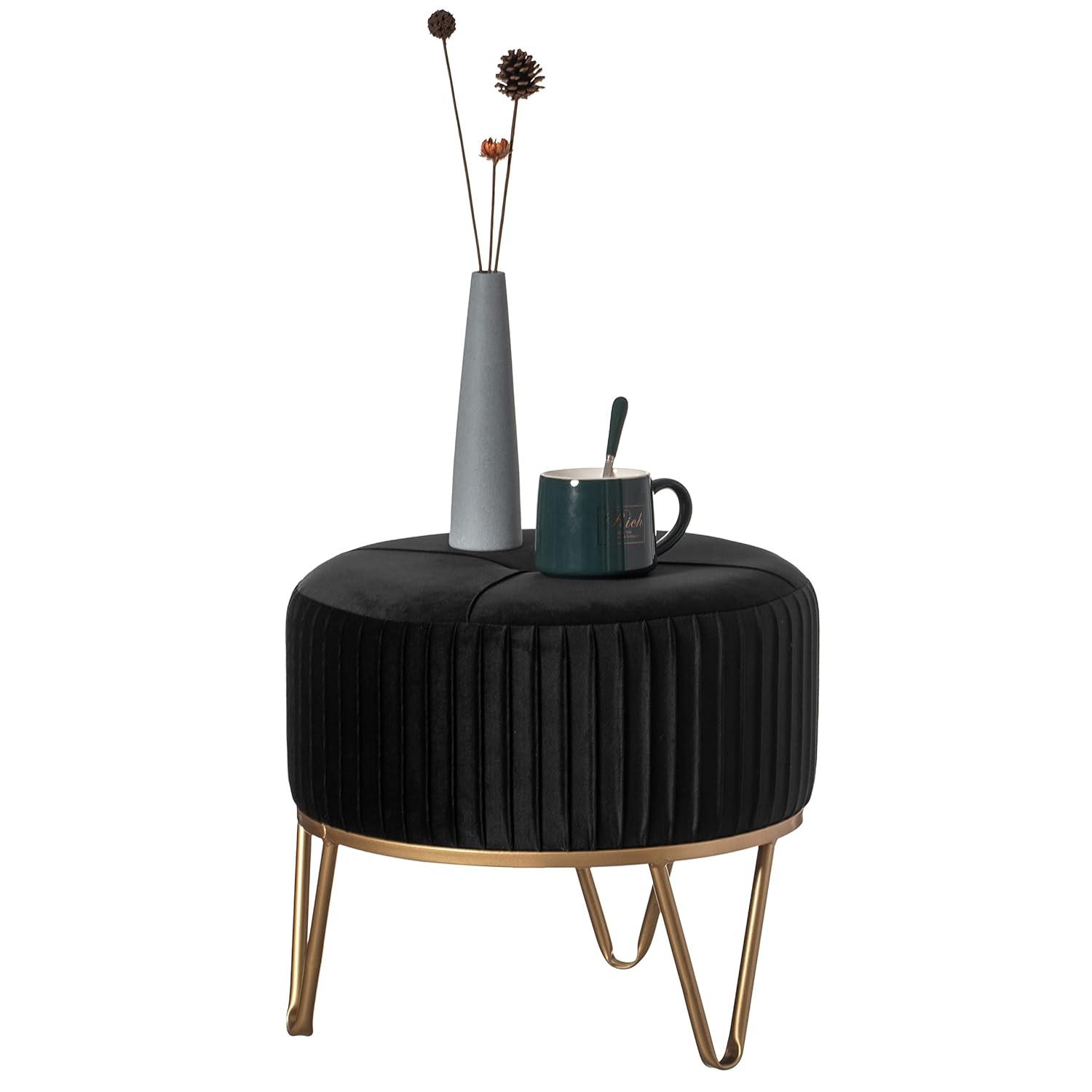 Everly Quinn Presten Upholstered Ottoman