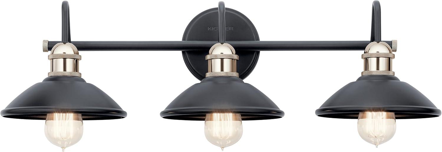 Kichler Lighting Clyde 3 - Light Vanity in  Black