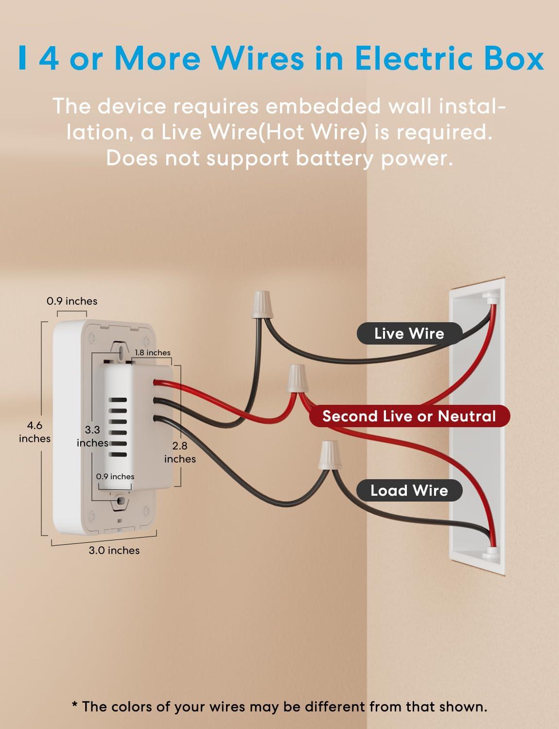 White Digital Programmable Smart Thermostat with Voice Control