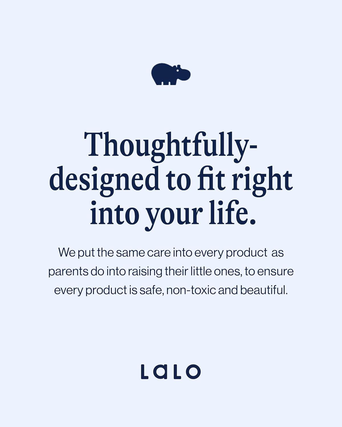 Lalo White Wood and Canvas Toddler Play Tent