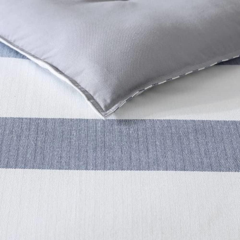 Nautica Nautica Fairwater Blue Cotton Reversible Comforter Set