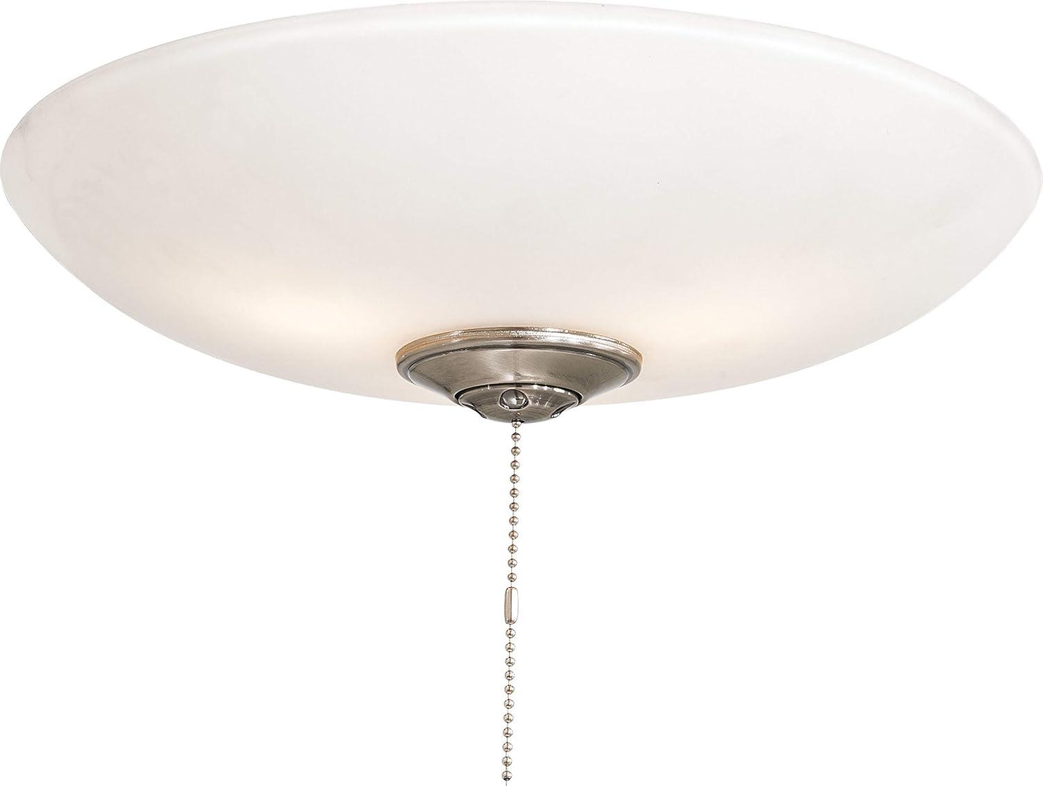 3-Light Universal LED Ceiling Fan Globe Light Kit