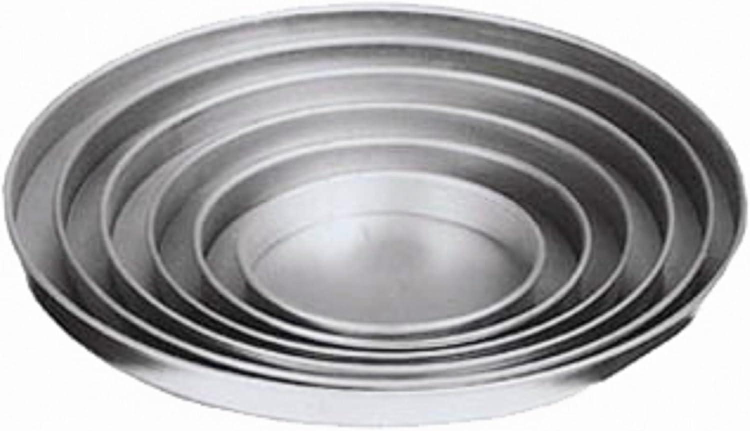 10-Inch Silver Aluminum Round Pizza Pan