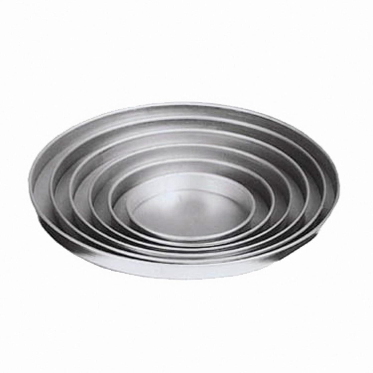 10-Inch Silver Aluminum Round Pizza Pan