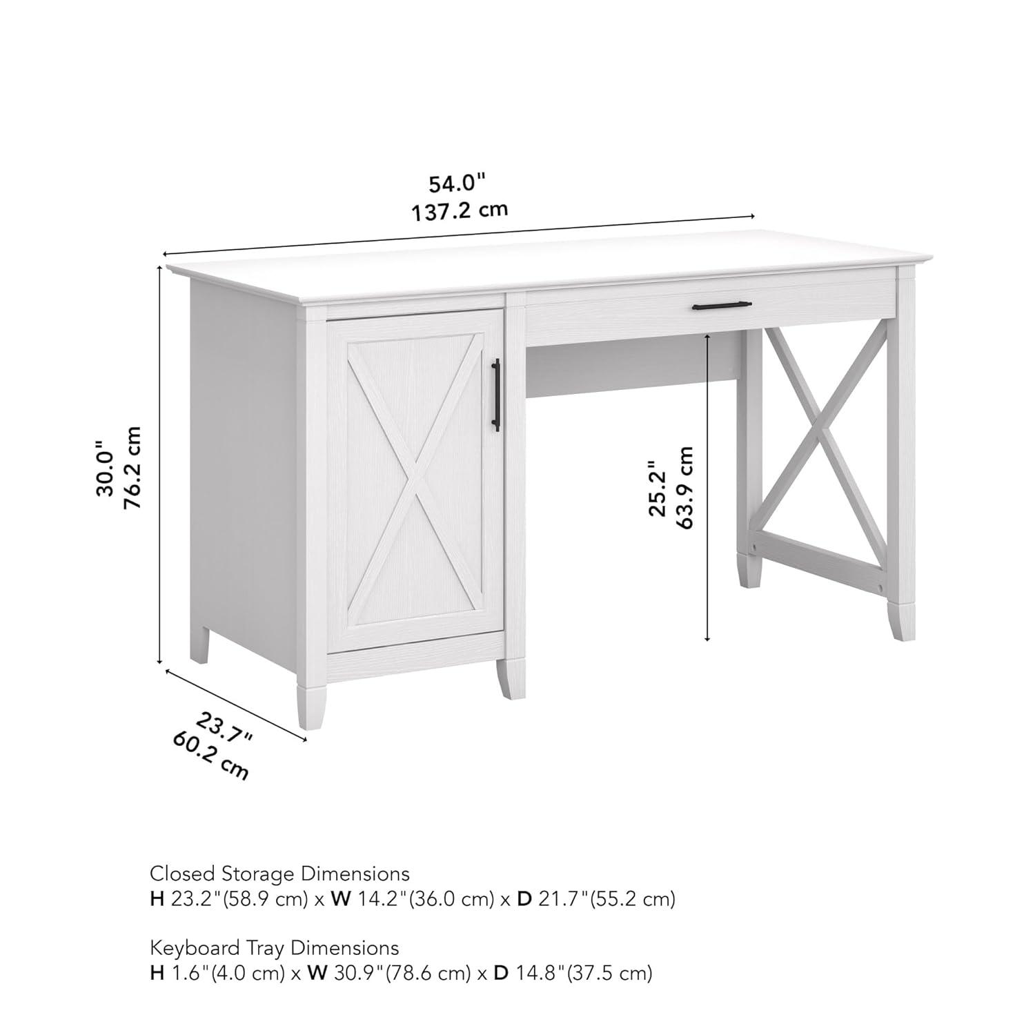 Laurel Foundry Modern Farmhouse® Huckins 54'' Desk & Reviews | Wayfair