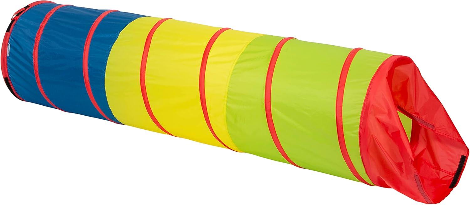 Pacific Play Tents 20560 Primary Color 6' Play Tunnel Kids Camping Outdoor Play