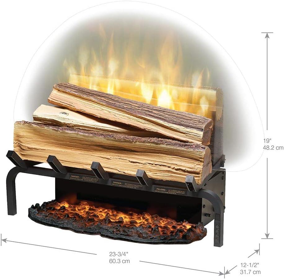 Dimplex 23.75" Traditional Electric Fireplace Log Insert Heater