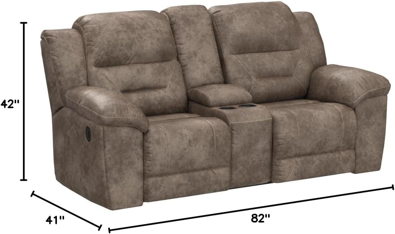 Jaydene 82'' Upholstered Reclining Loveseat