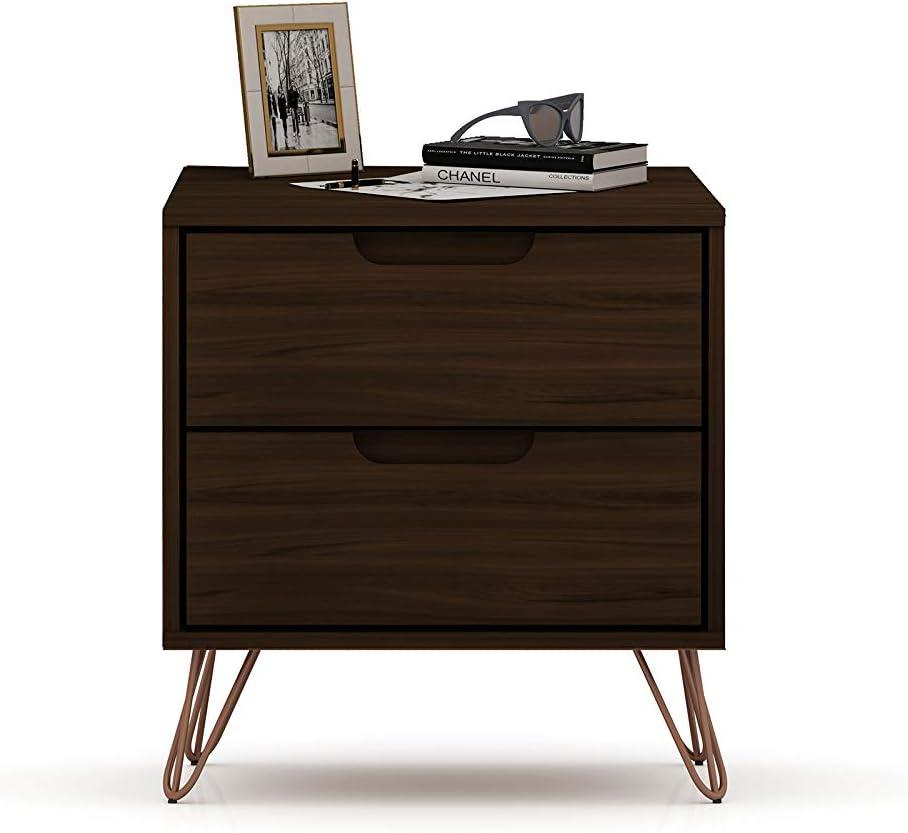 2.0 Rockefeller Nightstand - Manhattan Comfort