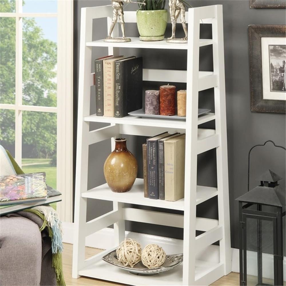 Convenience Concepts Designs2Go Trestle Bookcase, White