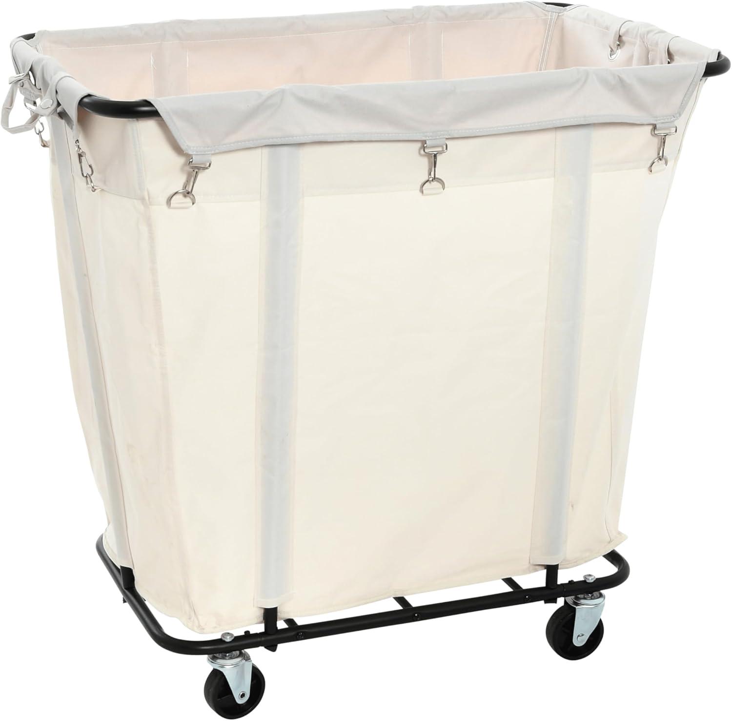 Rolling Laundry Hamper with Handles