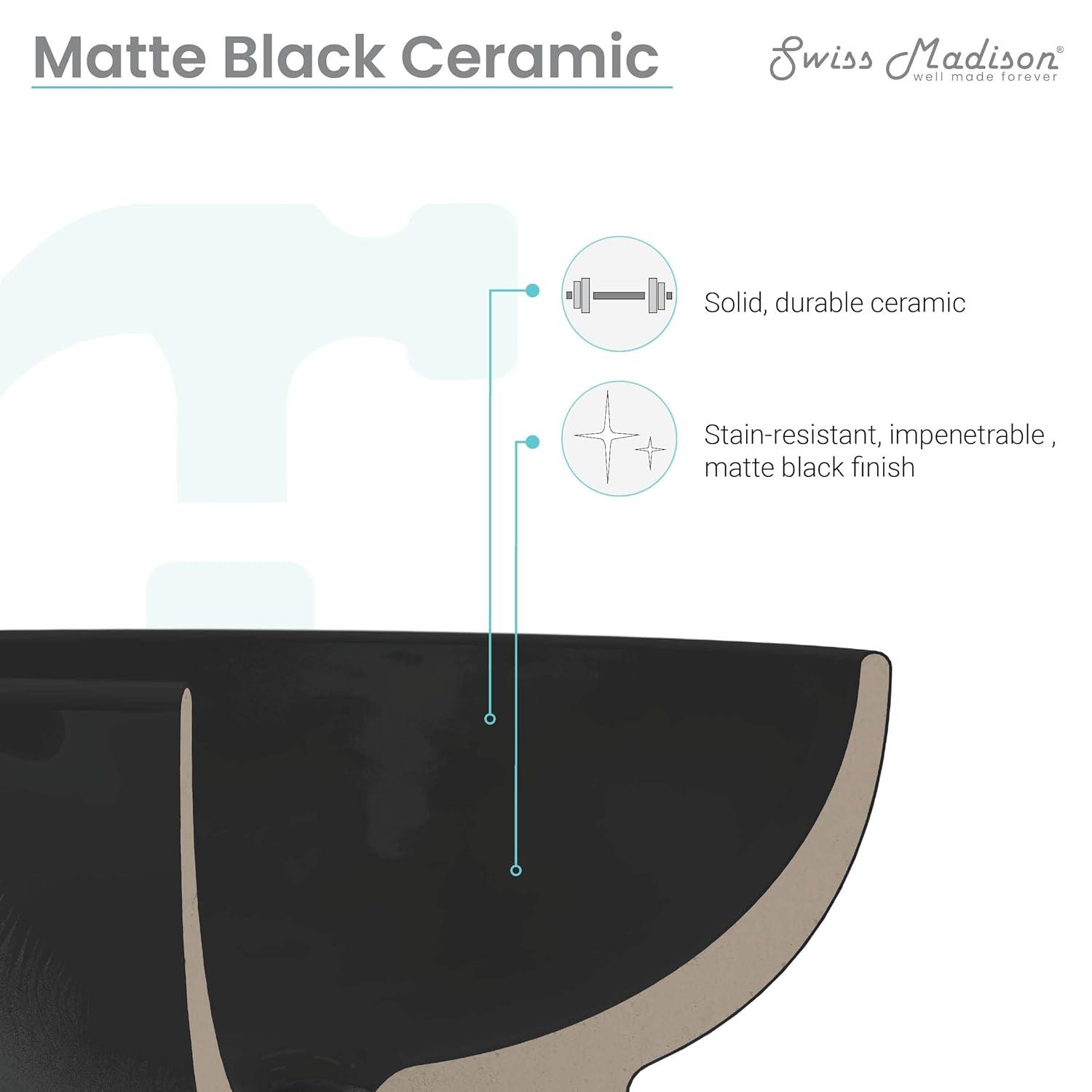 Swiss Madison 47.56" Single Bathroom Vanity Top with Sink