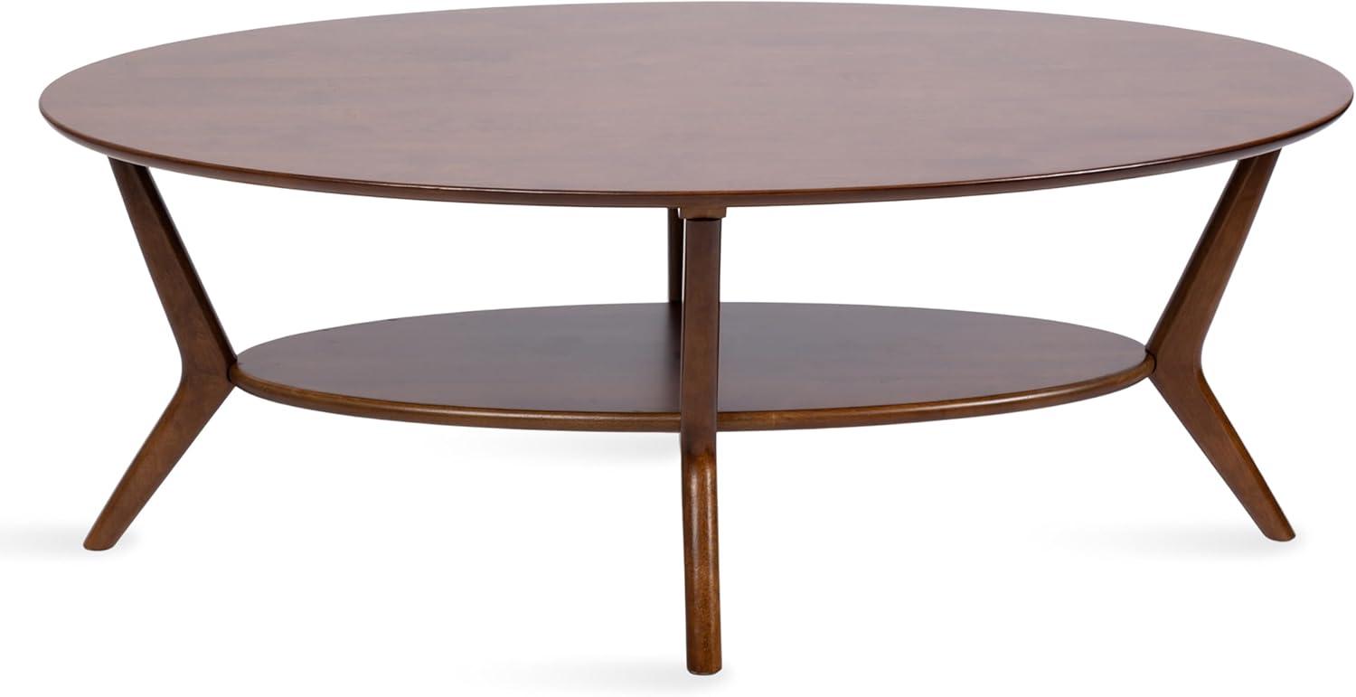 Kate and Laurel Nylah Oval Coffee Table