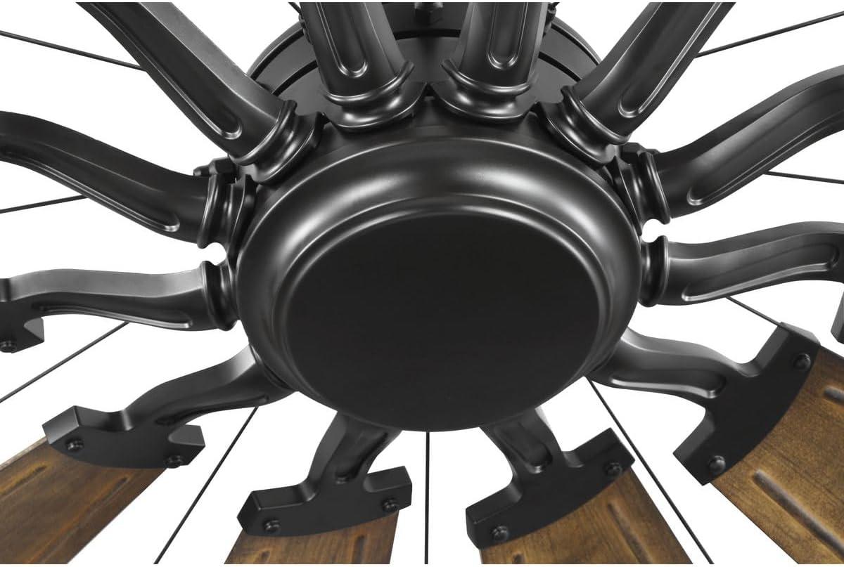 Progress Lighting - Springer II - 12 Blade Ceiling Fan In Farmhouse Style-16.26