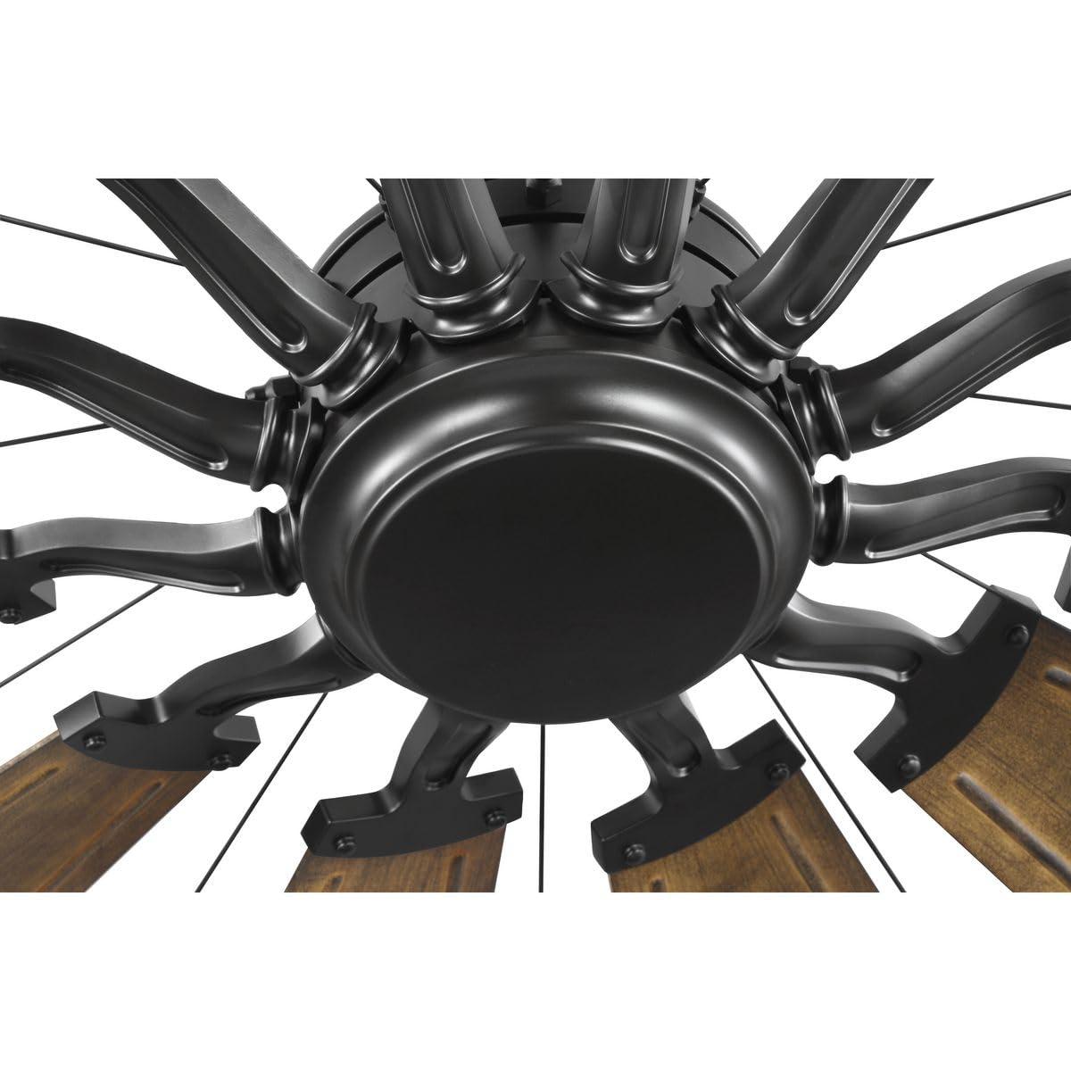 Progress Lighting - Springer II - 12 Blade Ceiling Fan In Farmhouse Style-16.26