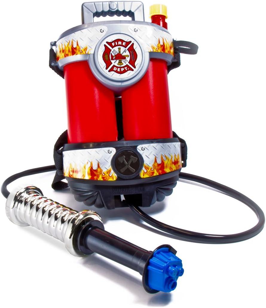 Aeromax Firefighter Costume Accessories Set, with Backpack and Hose