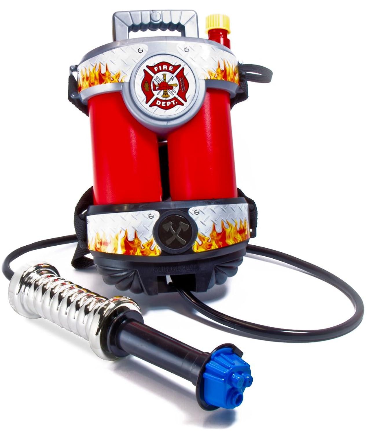 Aeromax Firefighter Costume Accessories Set, with Backpack and Hose