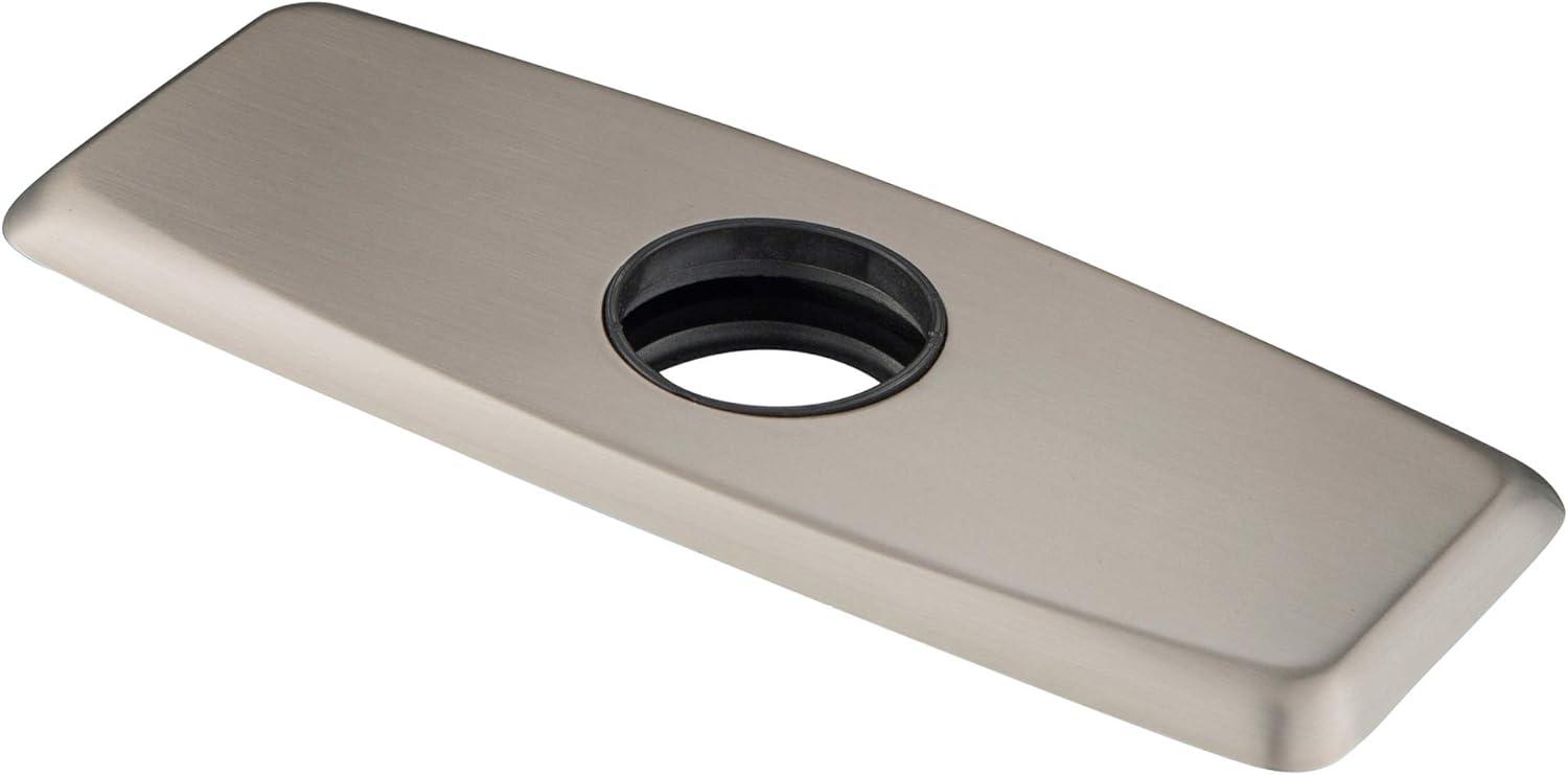 Spot Free Stainless Steel Bathroom Faucet Deck Plate