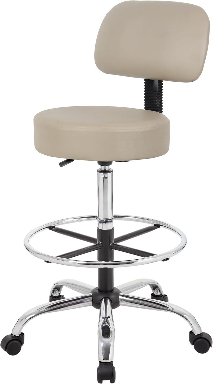 Boss Office Products Vinyl Drafting Chair