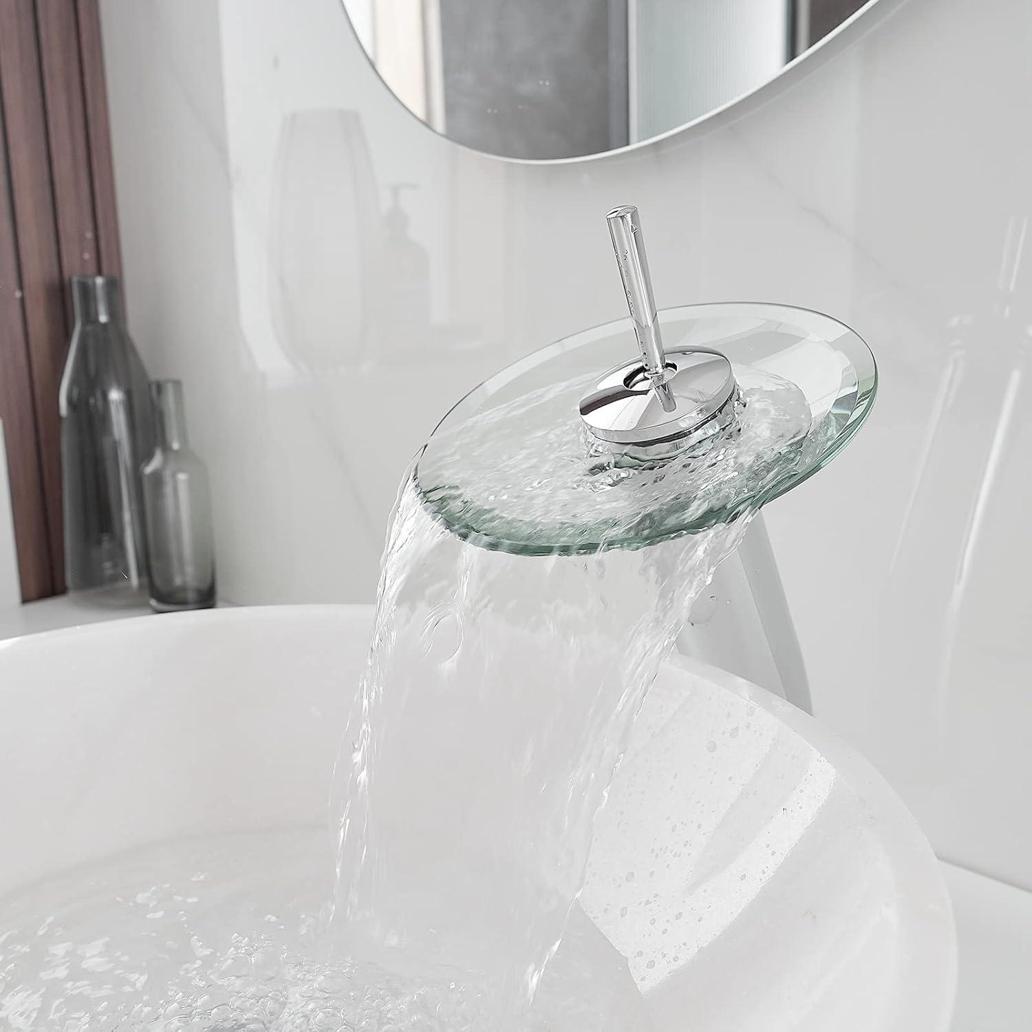 Waterfall Vessel Bathroom Faucet