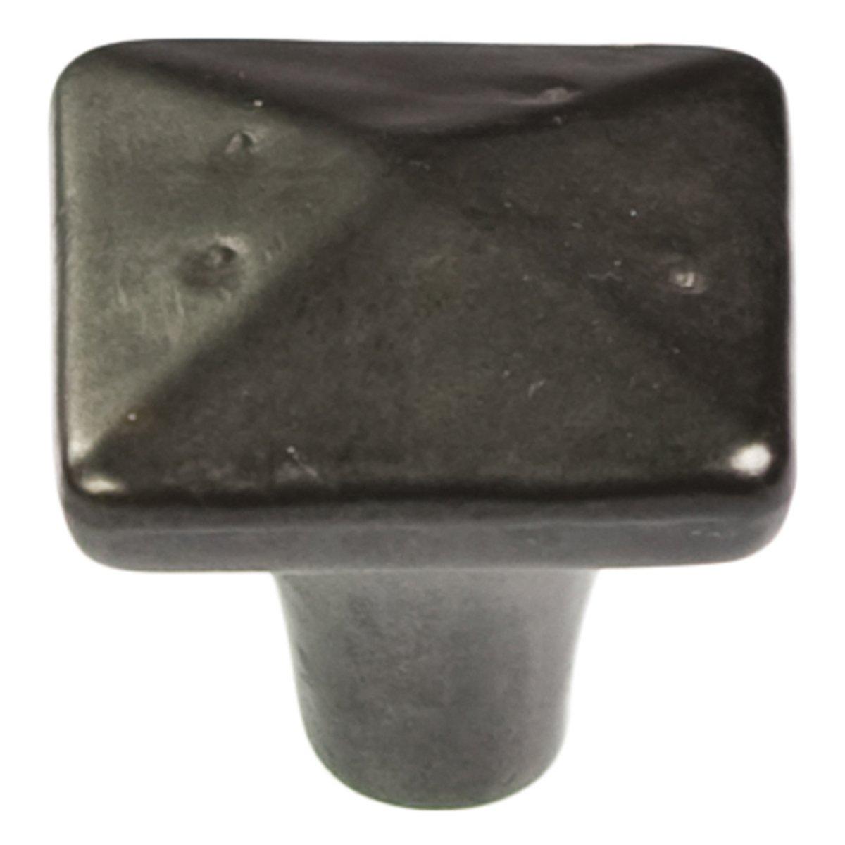 Carbonite 1 1/4" Length Square Knob