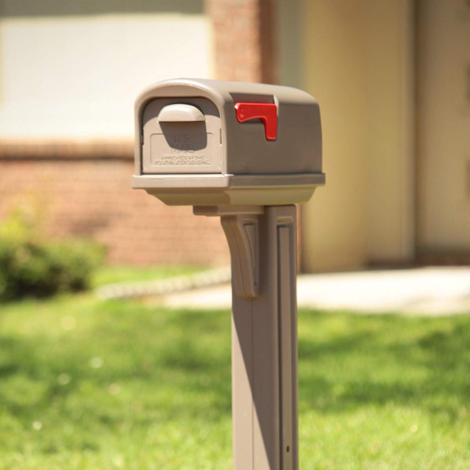 Gibraltar Classic Mocha Mailbox & Post