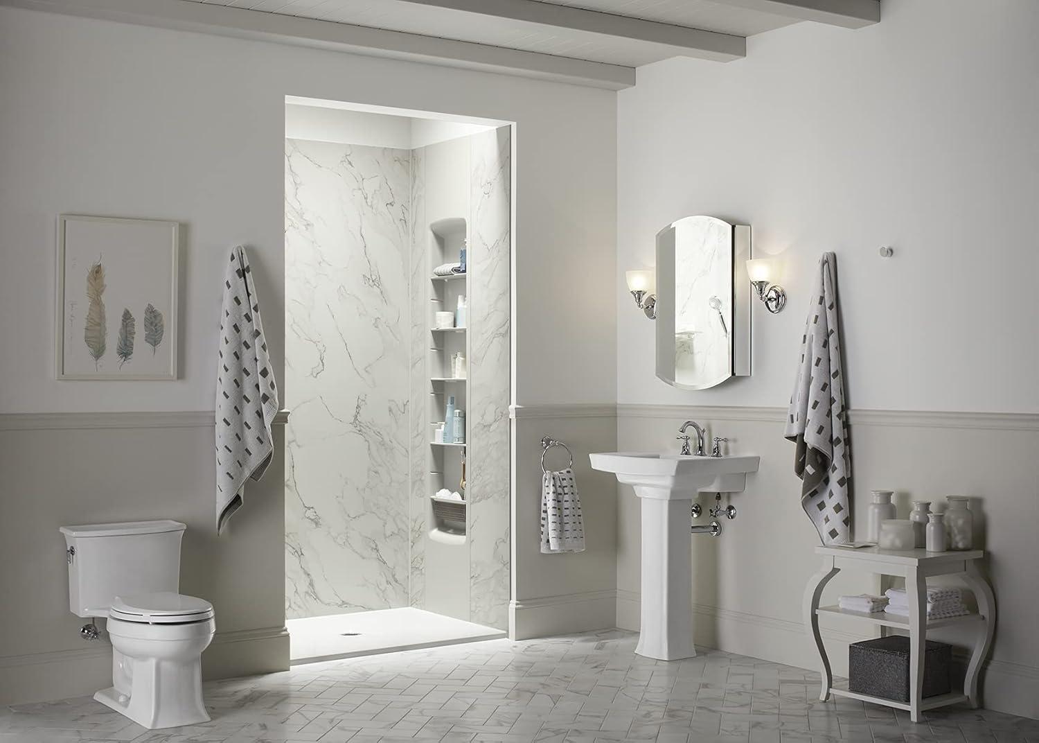 Kohler Archer® 20" x 31" Single Door Frameless Mirrored Medicine Cabinet