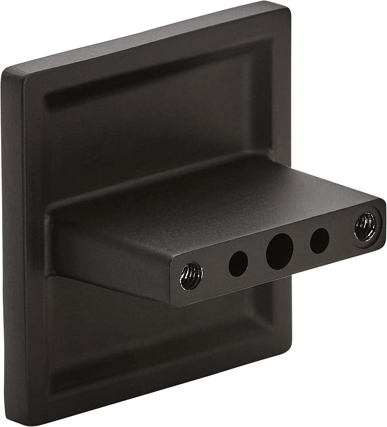 Matte Black Textured Square Cabinet Pull Handle