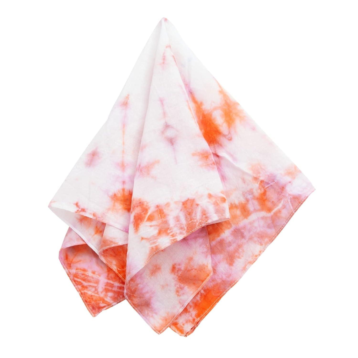 26-Color Tie Dye Kit for Adults, Kids - Fabric Dyes for Clothing with Instructions, Table Cover, Rubber Bands, Gloves, and Aprons