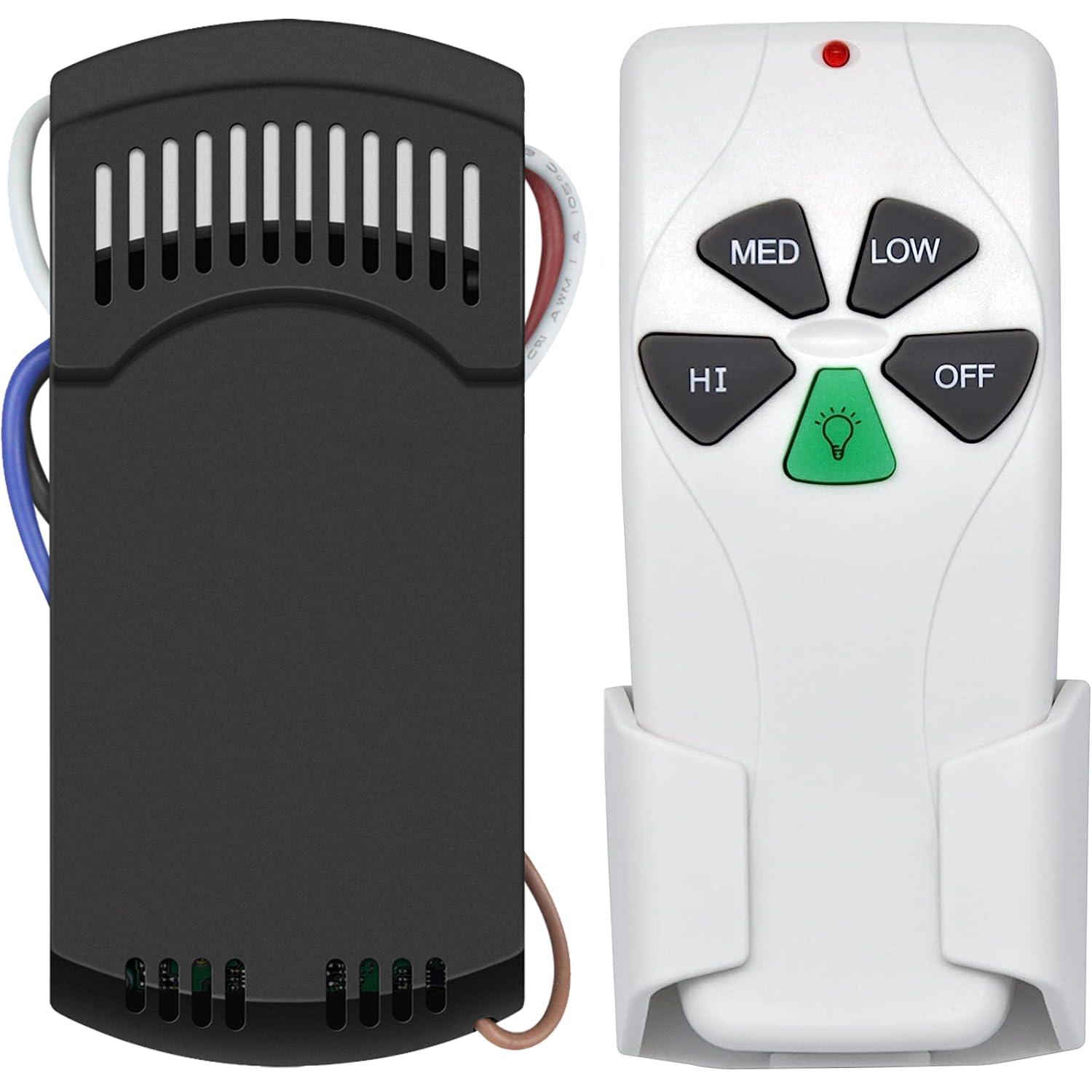 Hampton Bay UC7078T Replacement for Ceiling Fan Remote UC7078T with Up Down Light, L3H2010FANHD Fan-HD Fan-HD6 (Remote Only)