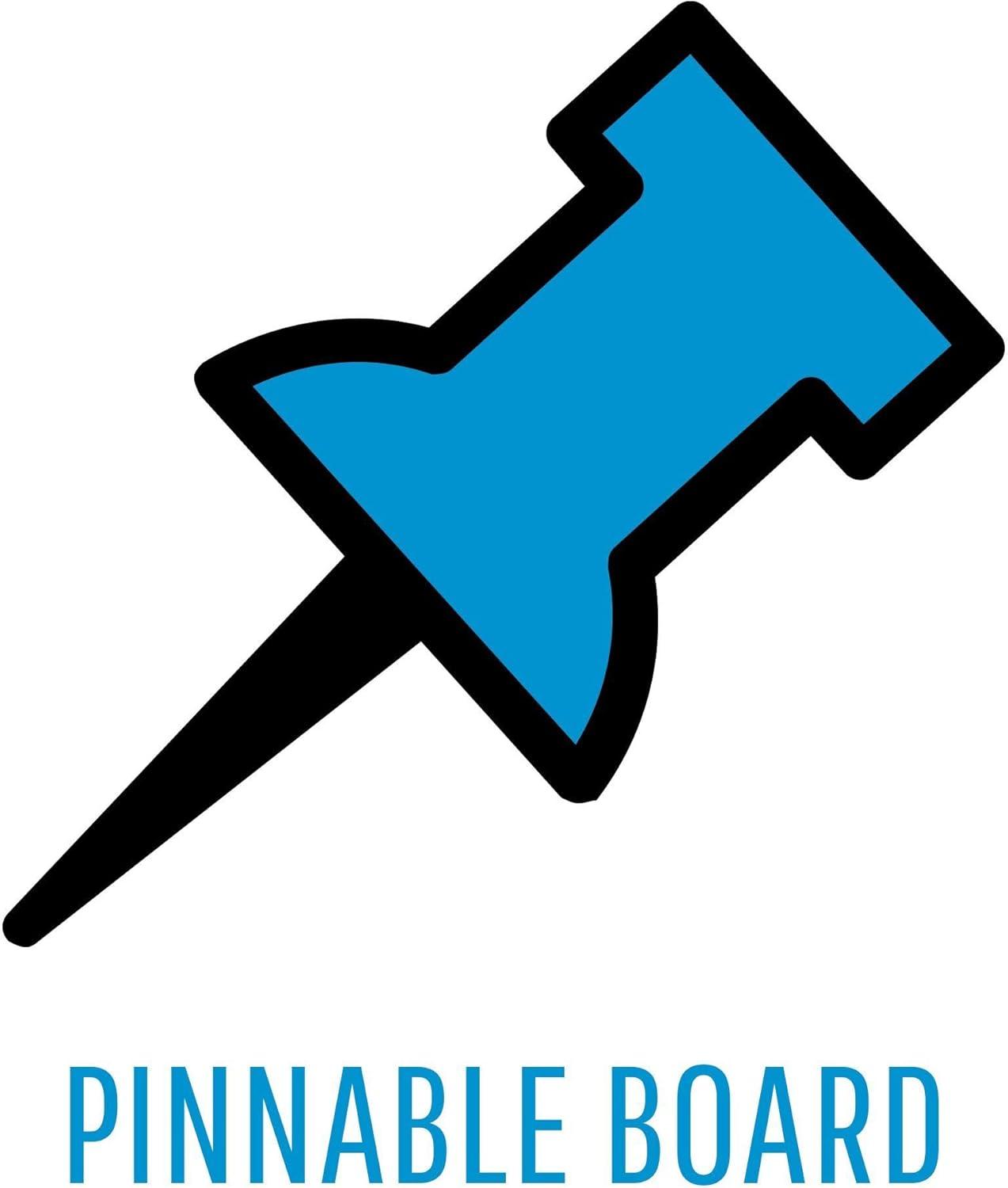 Bi-Silque Visual Communication Products CA031790 Earth Cork Bulletin Board, 24 x 36 in., Aluminum Frame