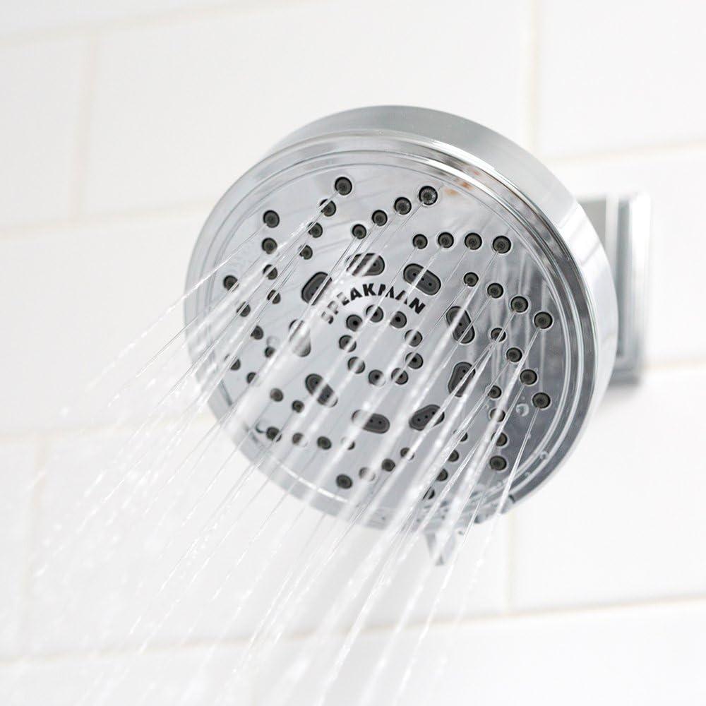 Speakman Echo Multi-Function Adjustable 2.0 GPM Shower Head, Polished Chrome