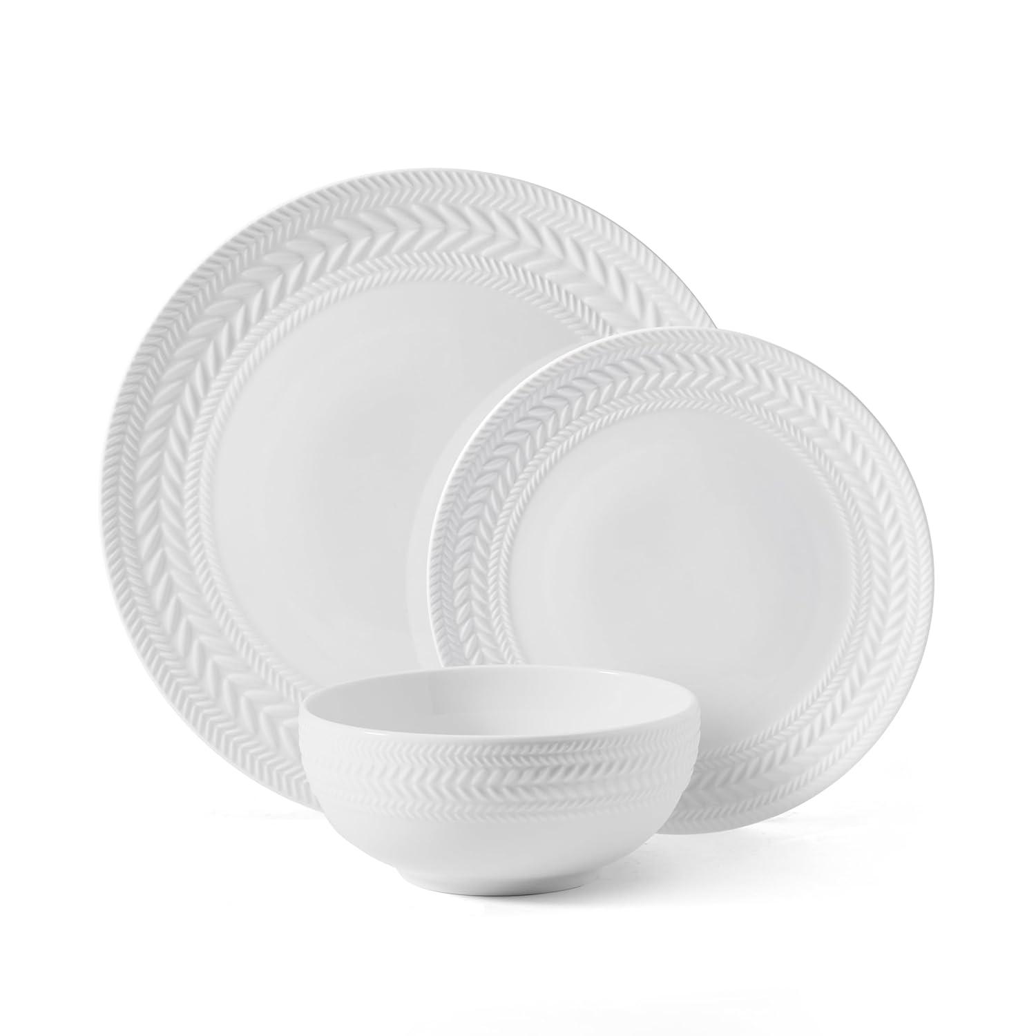 Pfaltzgraff Pfaltzgraff Josephine 24-Piece Porcelain Dinnerware Set, Service for 8