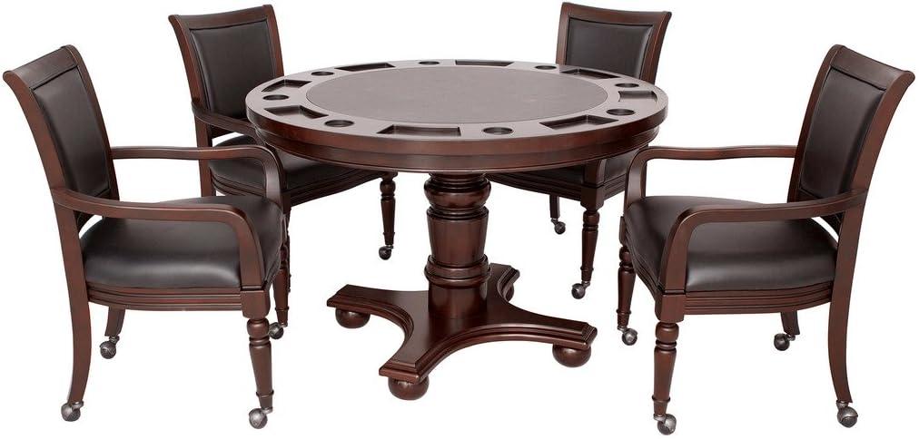 Hathaway Games Bridgeport 2-in-1 Poker Table Set