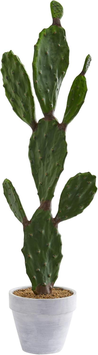 Nearly Natural 37-in Cactus Artificial Plant