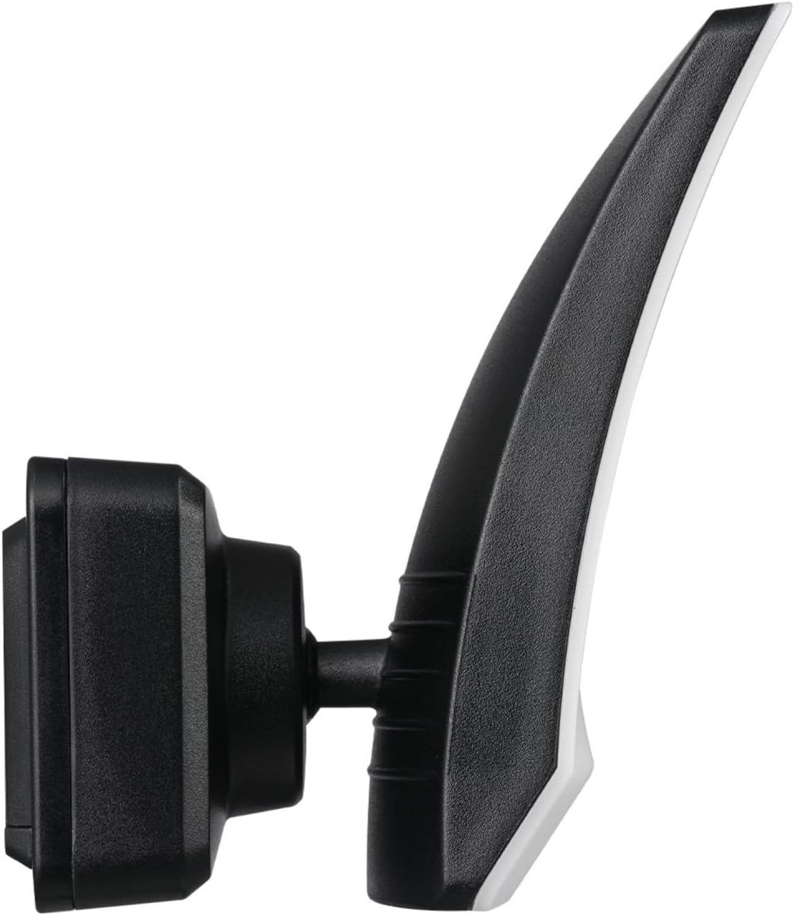 Black and White Rectangular LED Battery Powered Security Flood Light