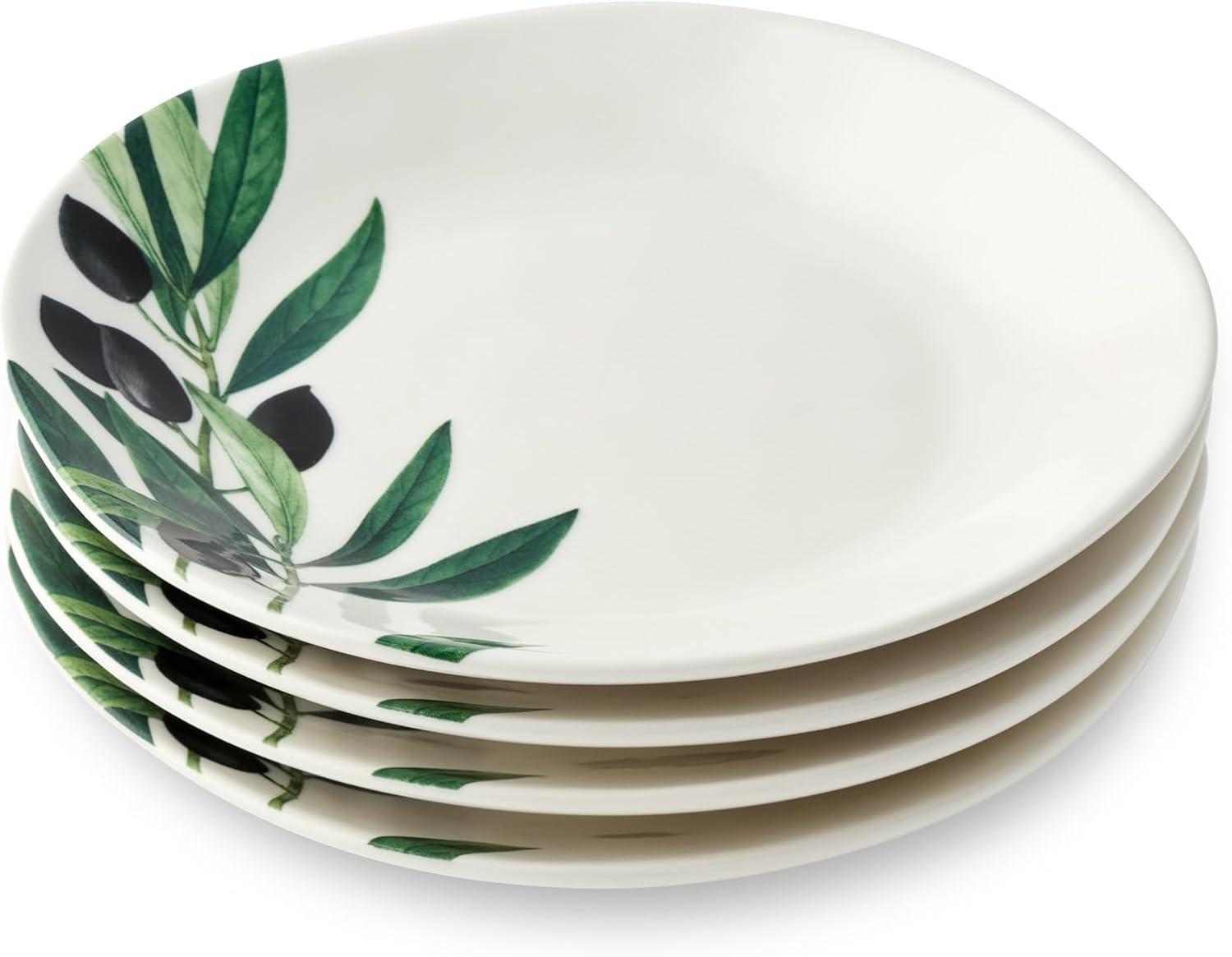 Certified International Olivia Set of 4 Canape Plate 6in
