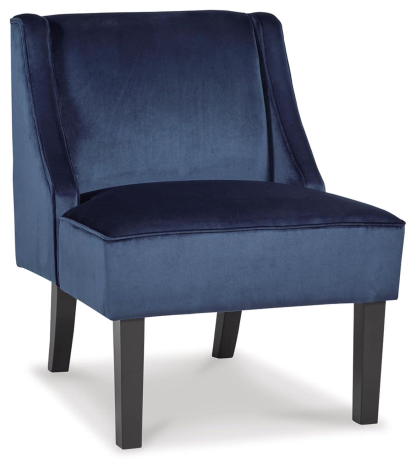 Signature Design by Ashley Contemporary Janesley Accent Chair  Navy