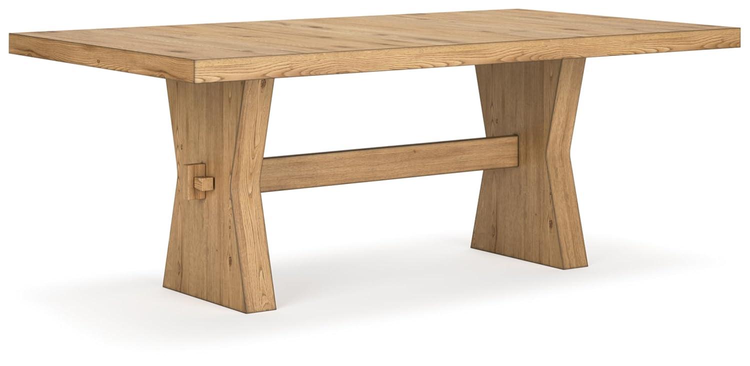 Signature Design by Ashley Galliden Light Brown Dining Table