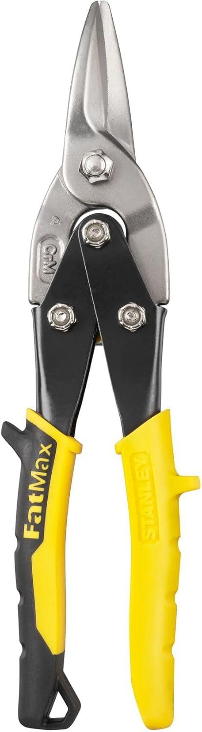 STANLEY - Yellow Aviation Snips Straight Cut 250mm (10in)