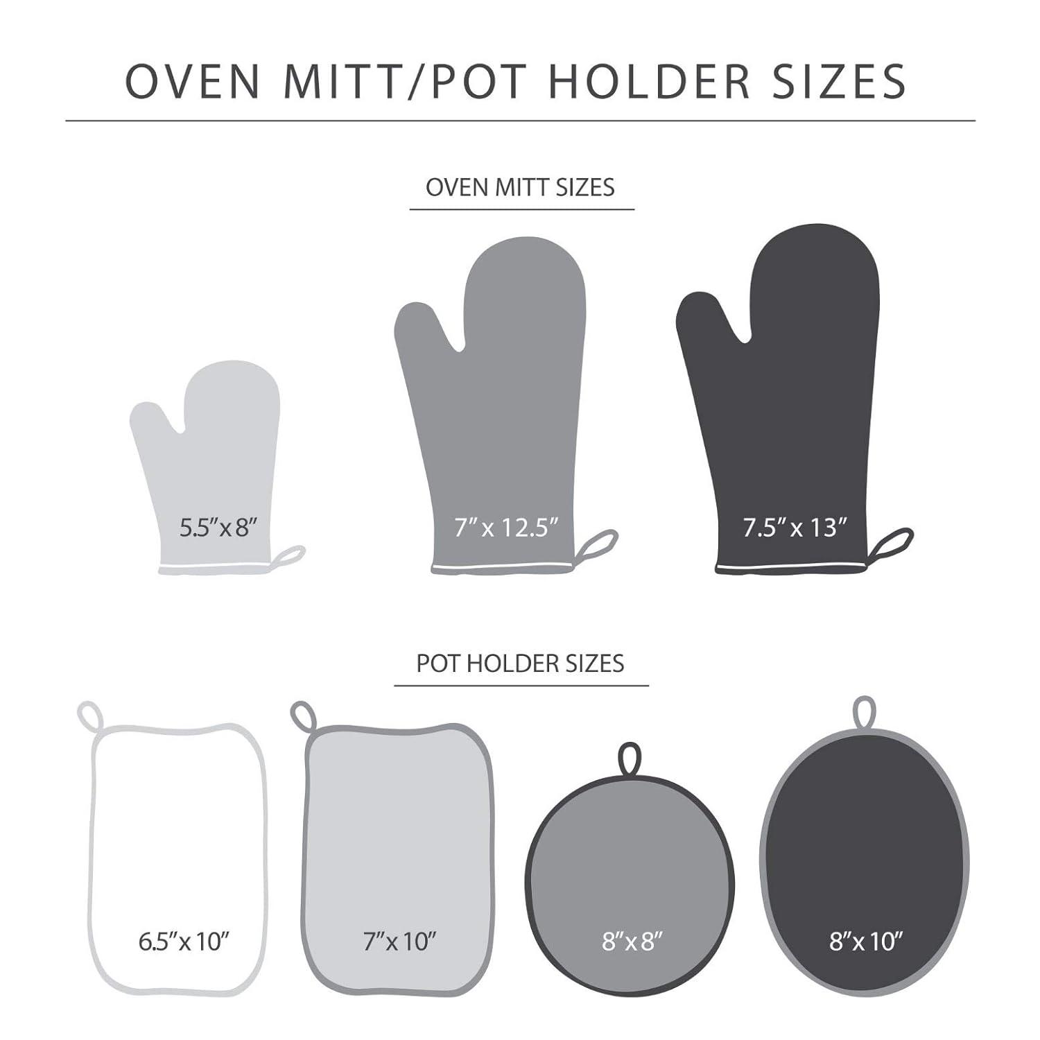 KitchenAid® KitchenAid Asteroid Solid Textured Mini Oven Mitt (Set of 2)