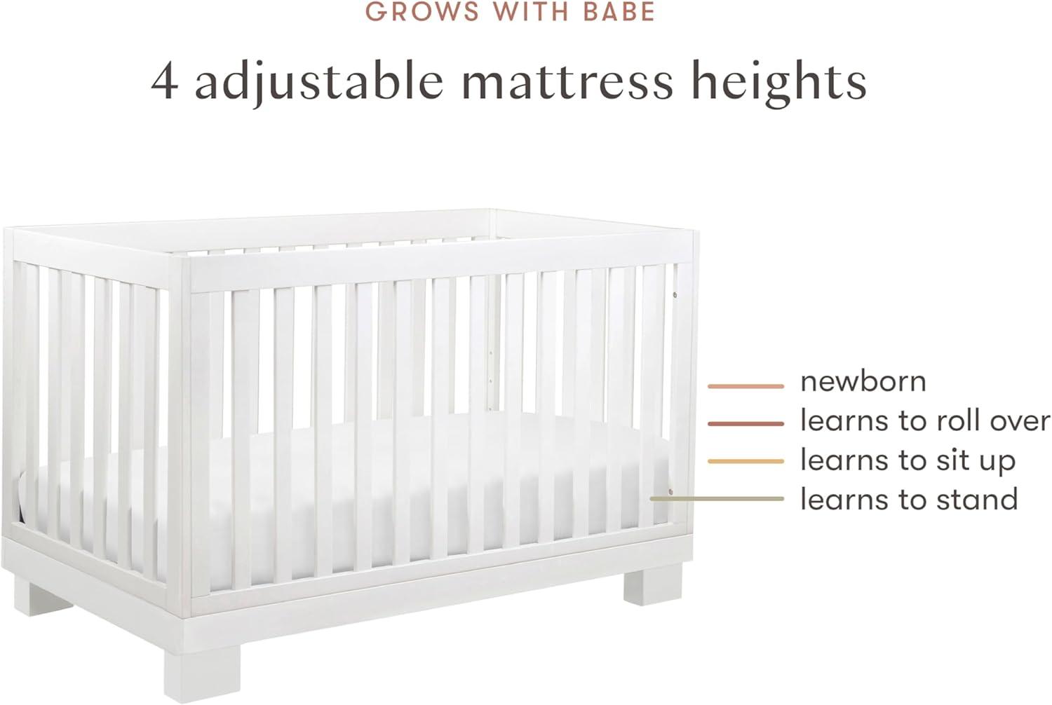 Modo 3-in-1 Convertible Crib