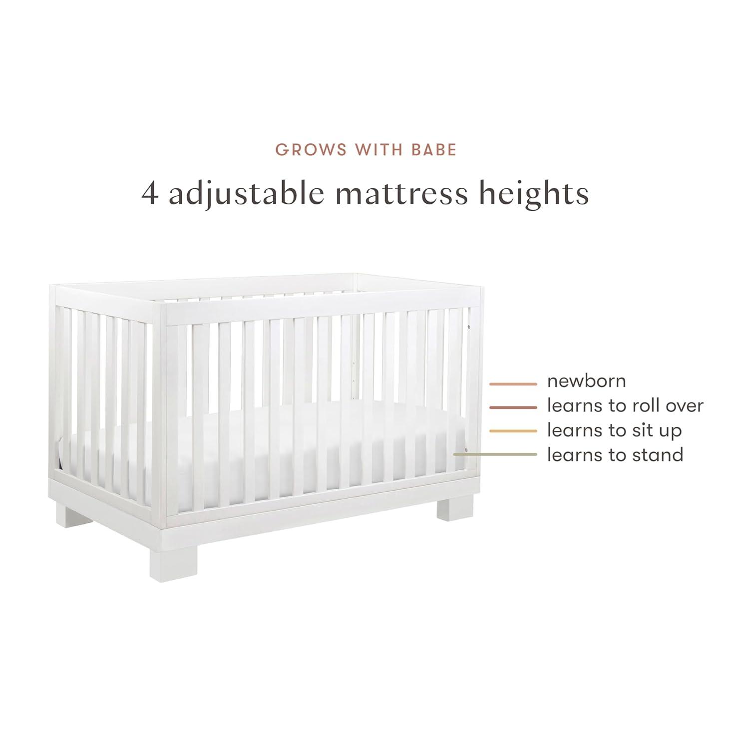 Modo 3-in-1 Convertible Crib