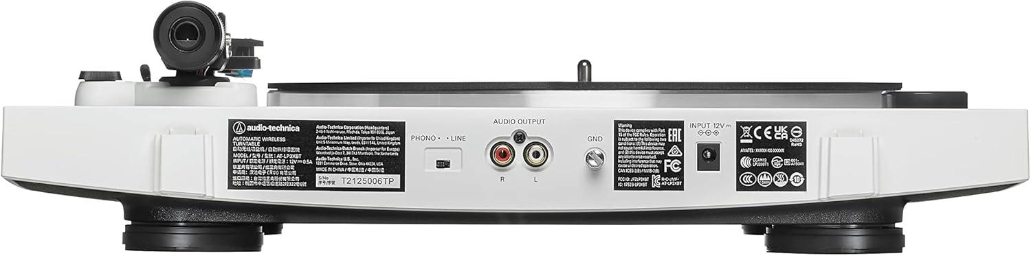 Audio-Technica AT-LP3xBT Fully Automatic Belt-Drive Bluetooth Turntable