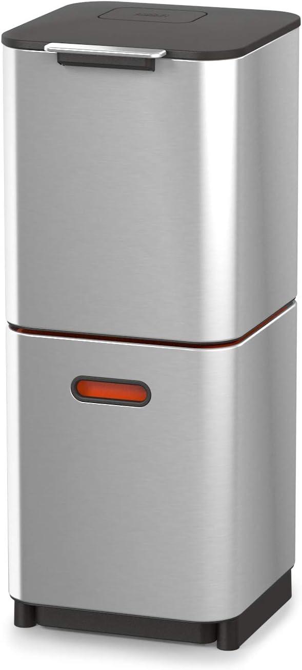 Joseph Joseph Totem Waste & Recycling Dual Kitchen Trash Can