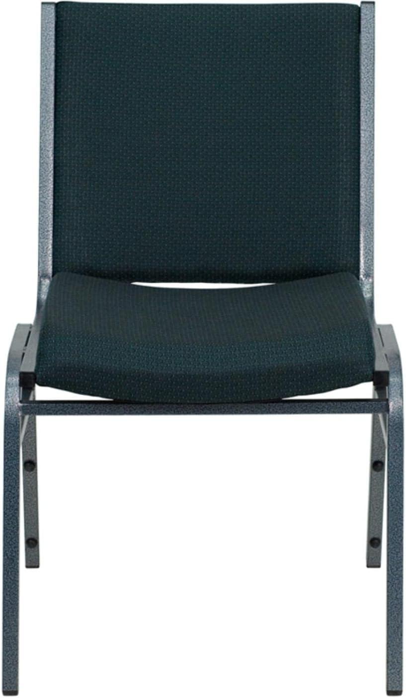 Flash Furniture HERCULES Series Heavy Duty Green Patterned Fabric Stack Chair
