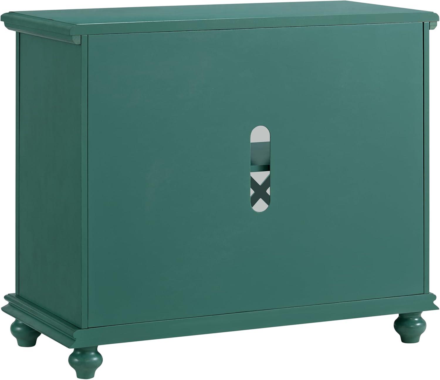 Martin Svensson Home Elegant Small Spaces TV Stand, Teal
