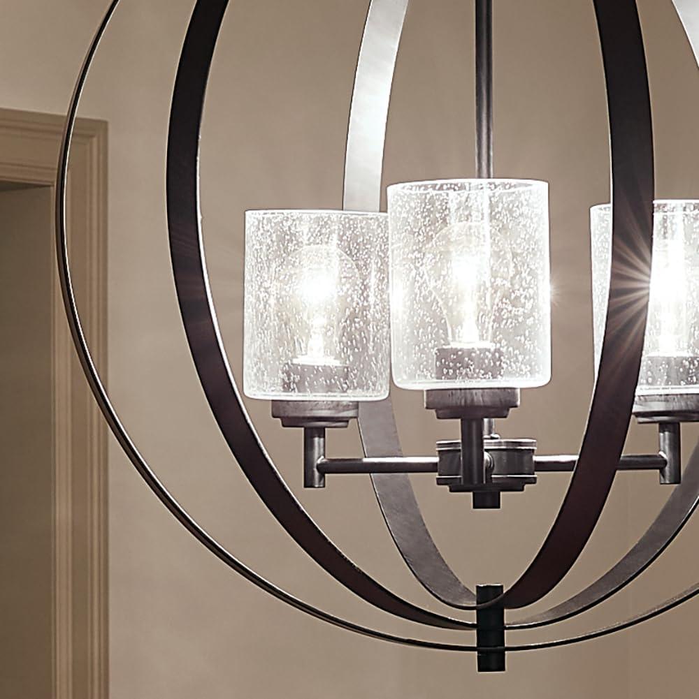 Kichler Lighting Winslow 3 - Light Dimmable Geometric Chandelier