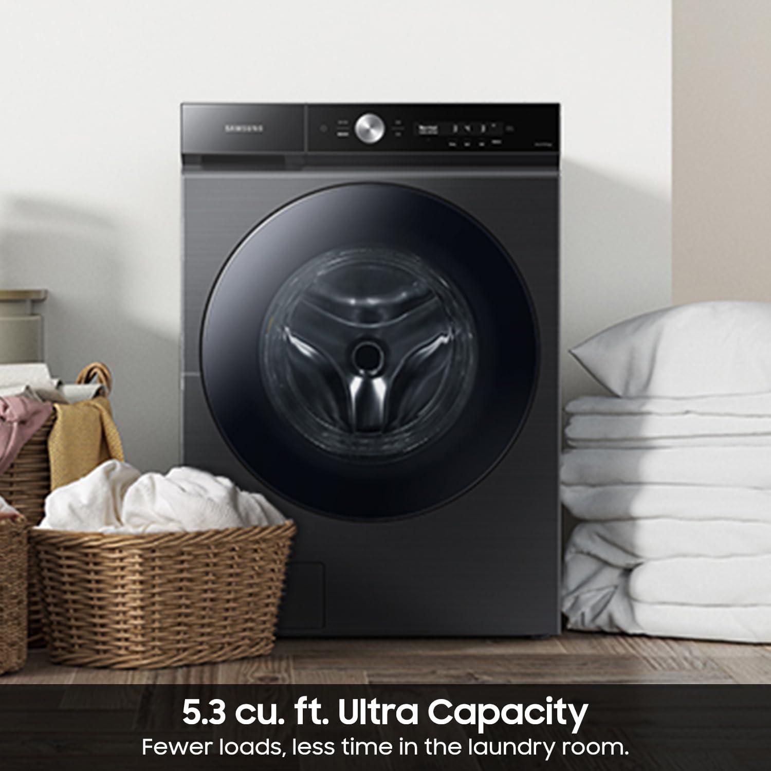 Bespoke 6.1 Cu. Ft. High-Efficiency Front Load Washer with Steam Wash