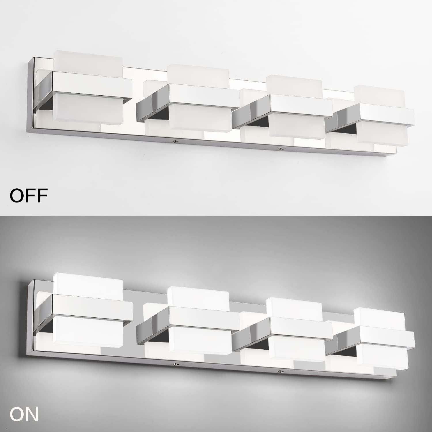 4 - Light Dimmable LED Vanity Light